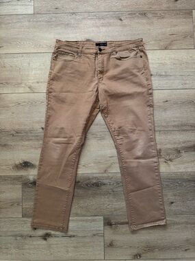 Fried Denim Slim Straight Men's Jeans in Camel Tan